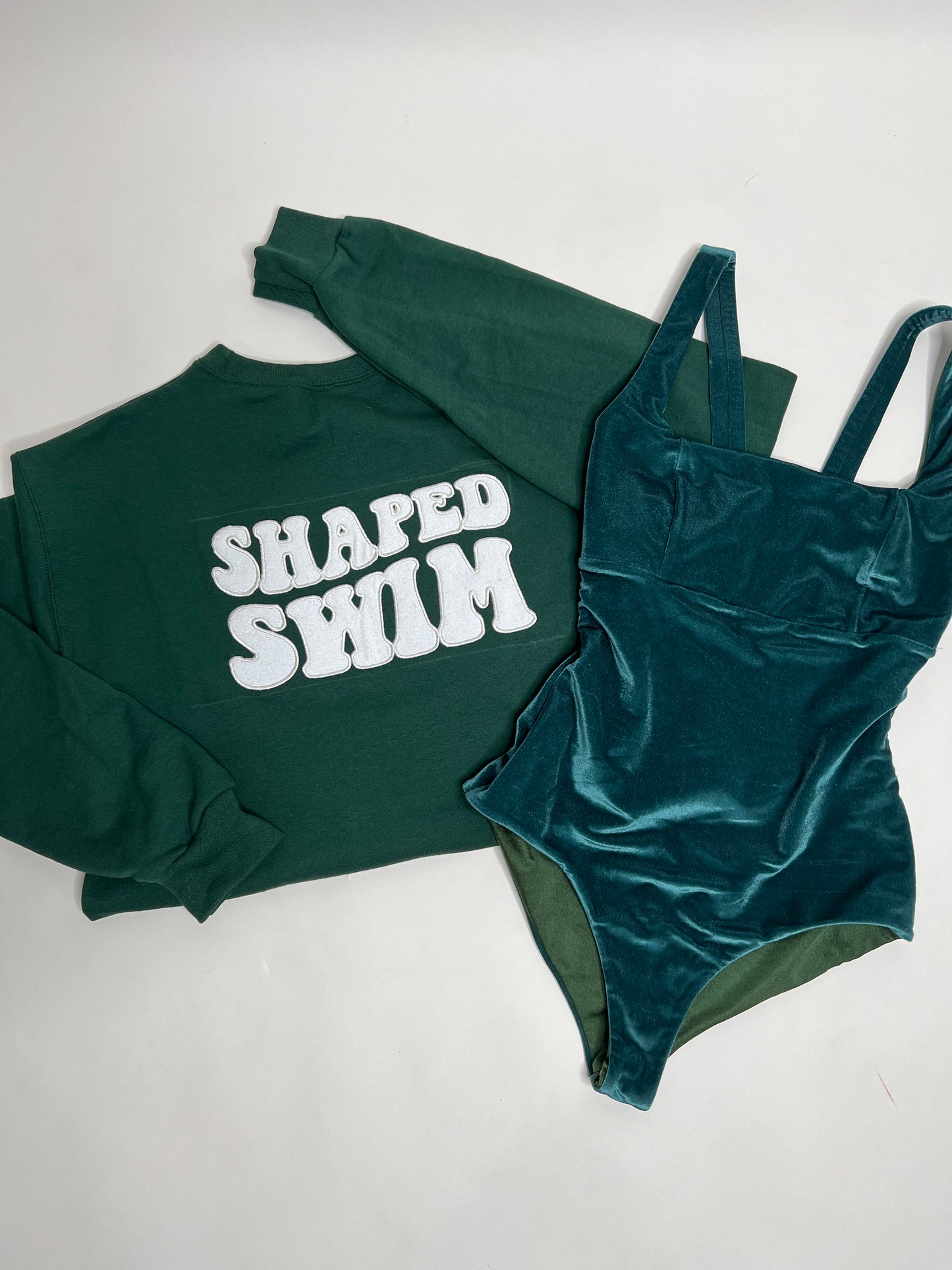Shaped Swim Embroidered Sweater